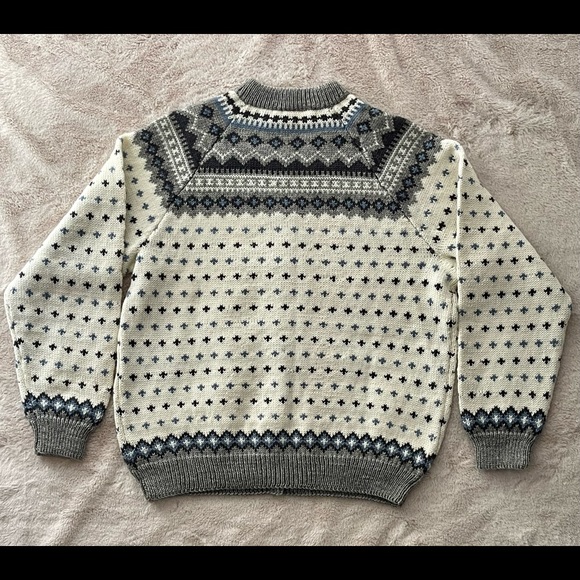 David I. Pike Vintage Norwegian Wool Cardigan Size ~ Medium Made in Norway - Picture 5 of 11